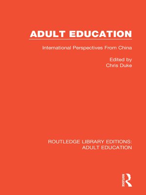cover image of Adult Education